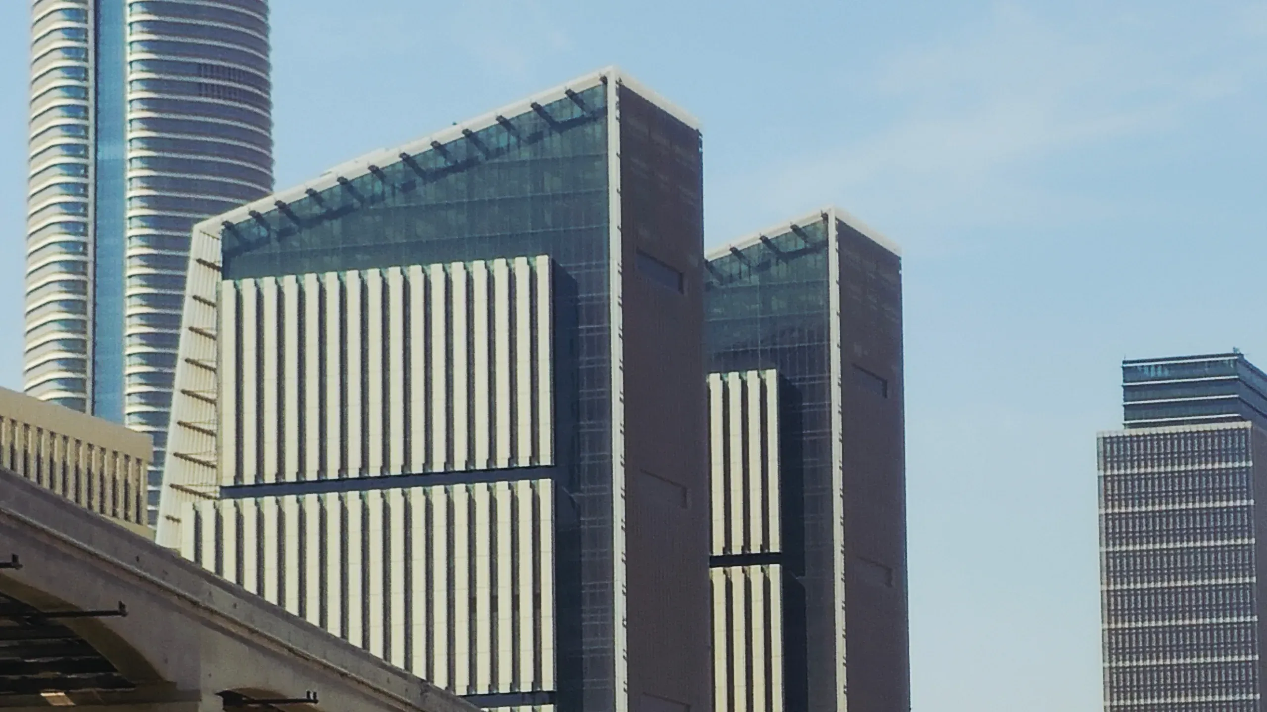 Towers C11 and C12 in the Central Business District (CBD) of Egypt's New Administrative Capital.