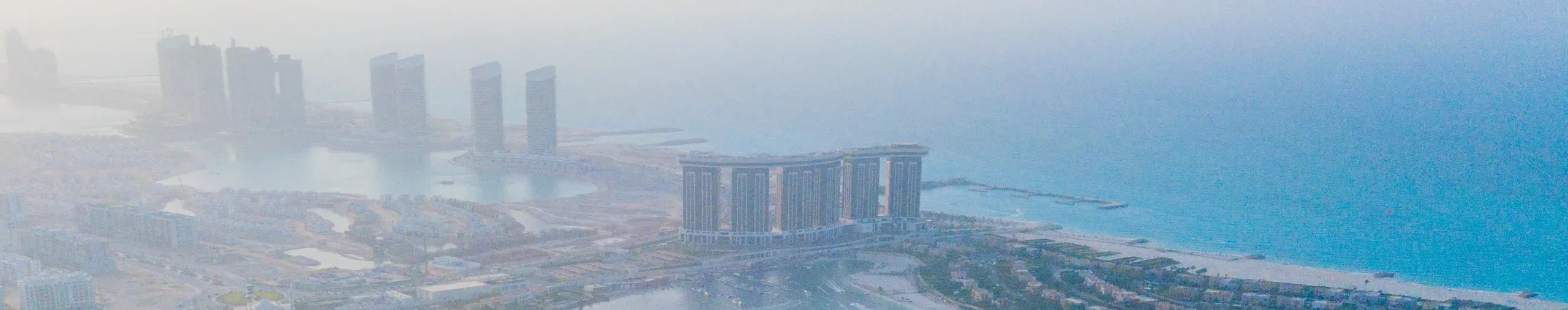 New Alamein City, located on Egypt's North Coast.